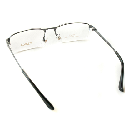 精工SEIKO 商務(wù) 鈦眼鏡架 輕近視眼鏡 男款大臉眼鏡框HC1010